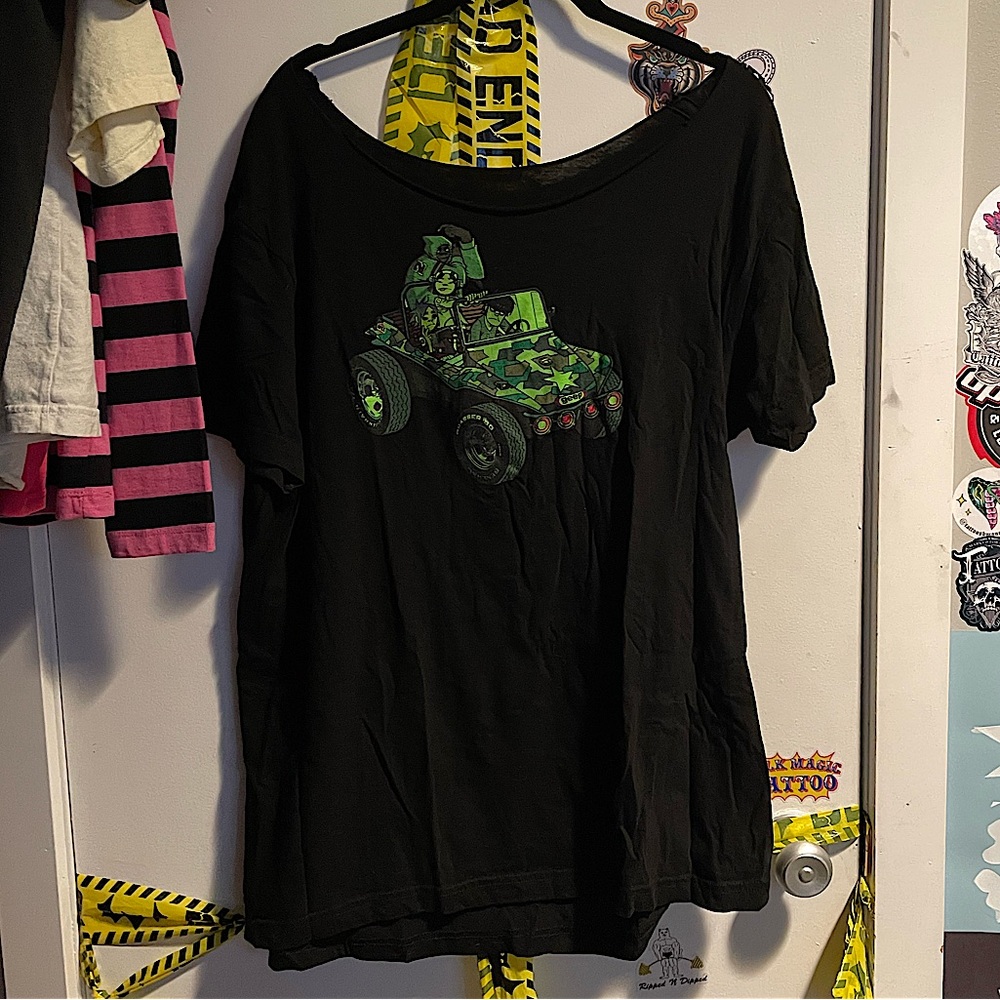 Gorillaz off the shoulder tee!